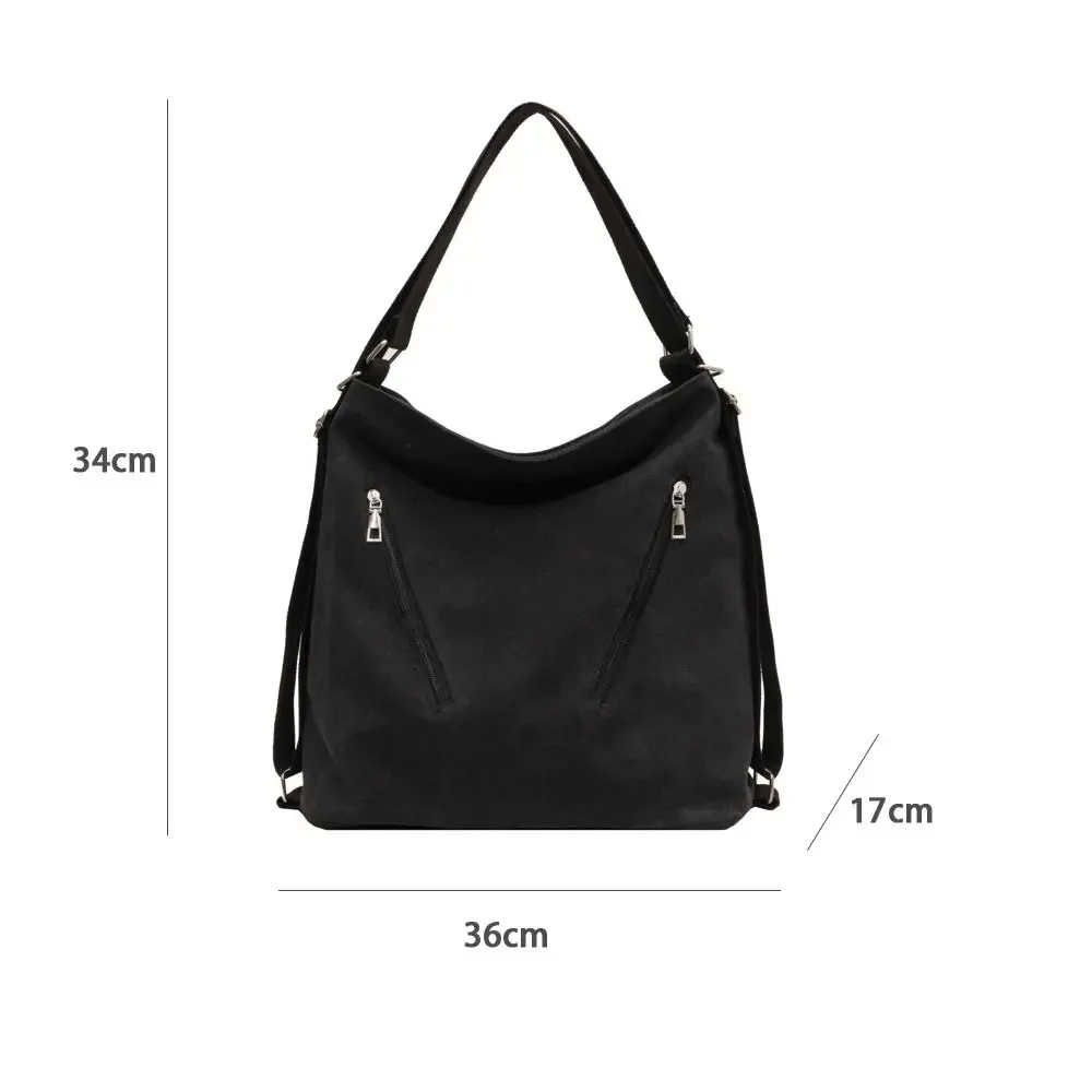 New Retro Bucket Bag Casual Style Attractive Handbag Fashion Large Capacity Women Tote Bag