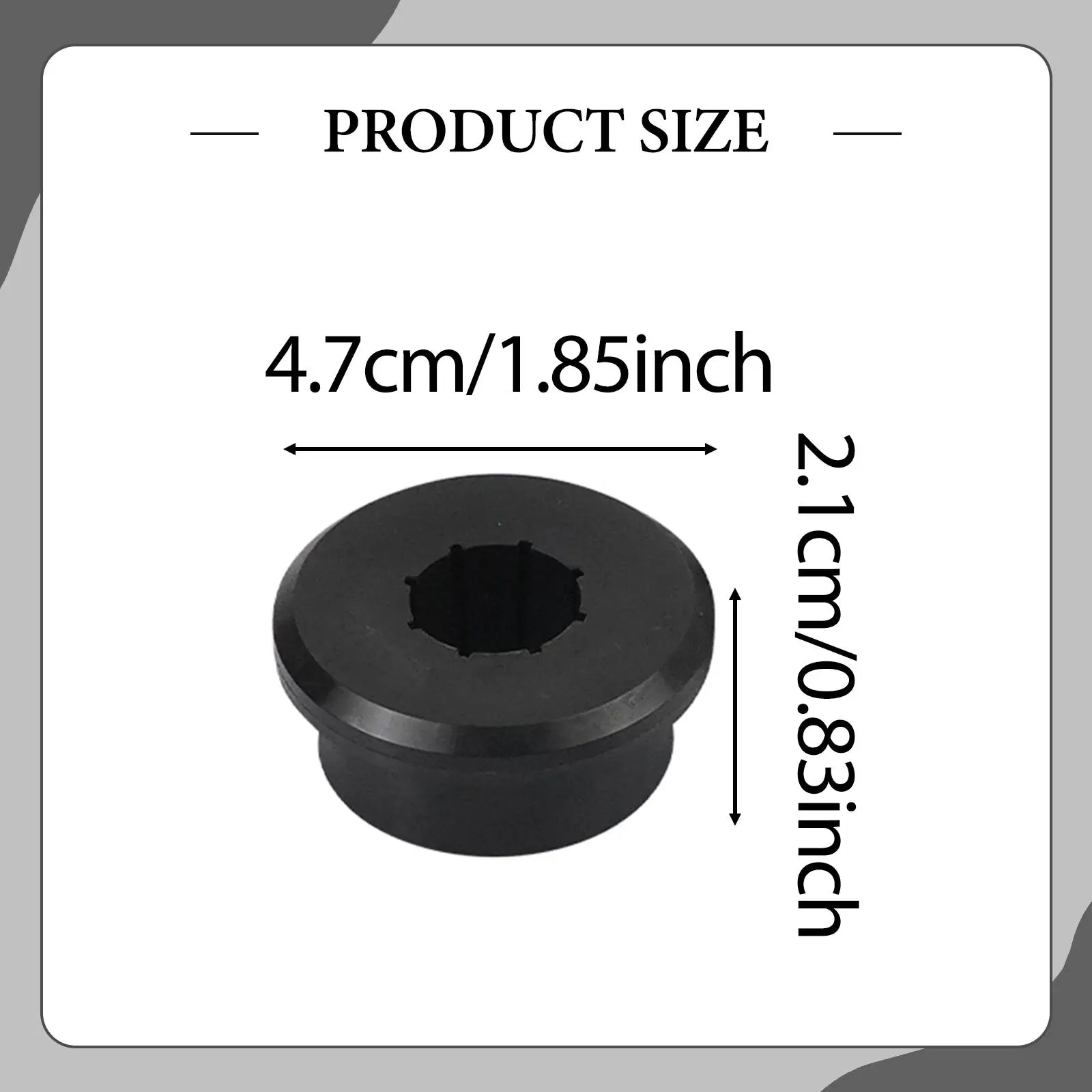 Комплект втулок для бокового крепления опоры переднего дифференциала Прочная металлическая ось скобы