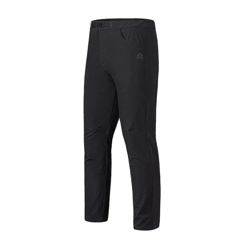 AONIJIE FM5165 Man Quick Drying Sports Straight Pants Spring Fall Running Elastic Belt Pants Daily Stretch Sweatpants