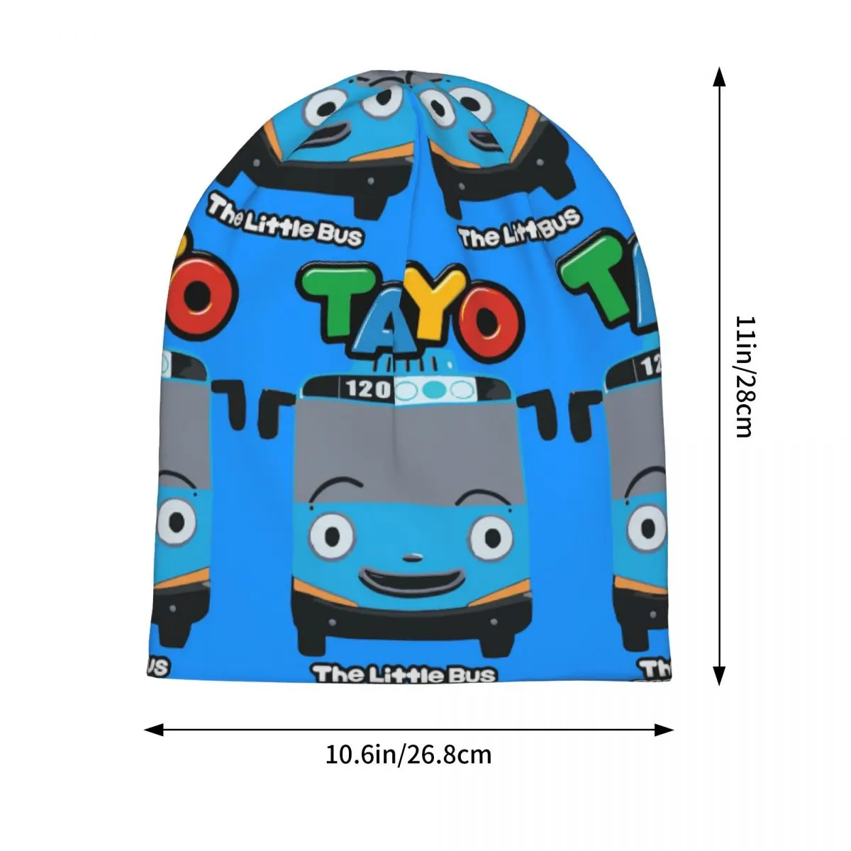 Tayo The Little Bus Skullies Beanies Hats Warm Autumn Winter Outdoor Cap Knitted Bonnet Caps for Men Women Adult