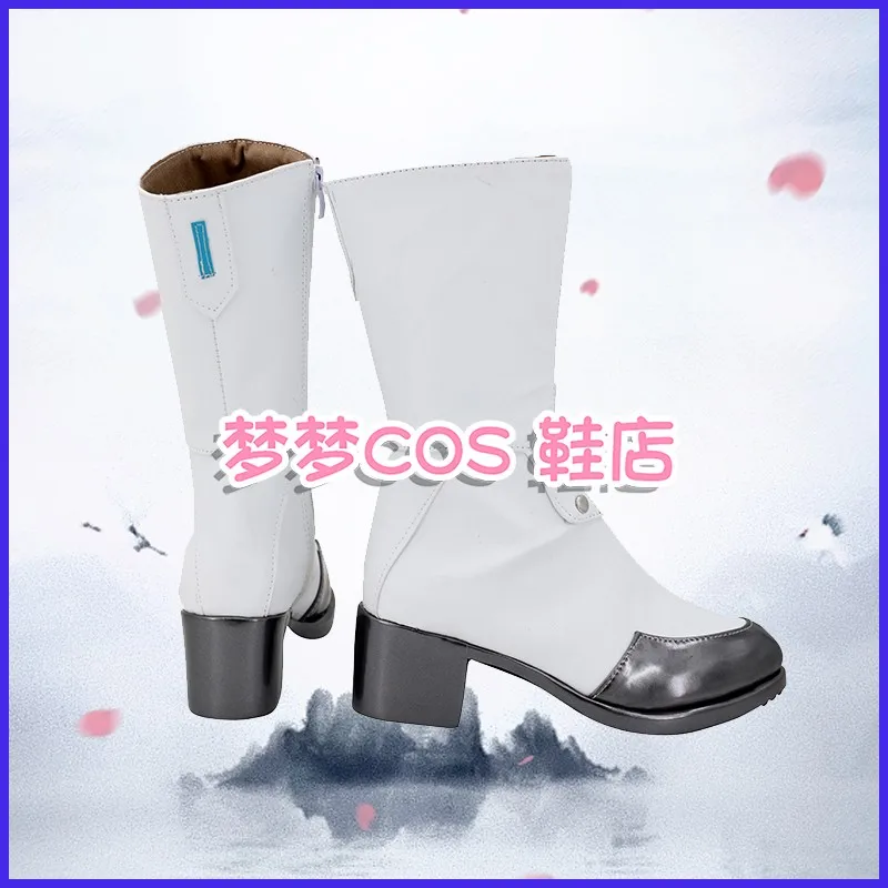 D.va Cosplay Shoes Game OW LE SSERAFIM collaborates with girl groups Boots Halloween Accessory Prop