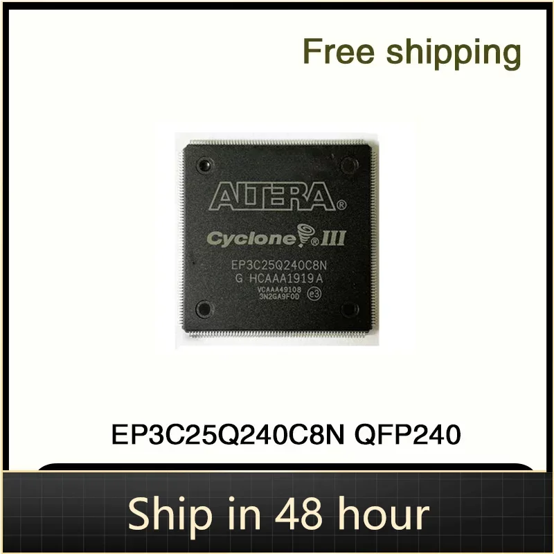 100% New Original EP3C25Q240C8N encapsulates QFP240 EP3C25Q240C8 Altera embedded IC chip In Stock