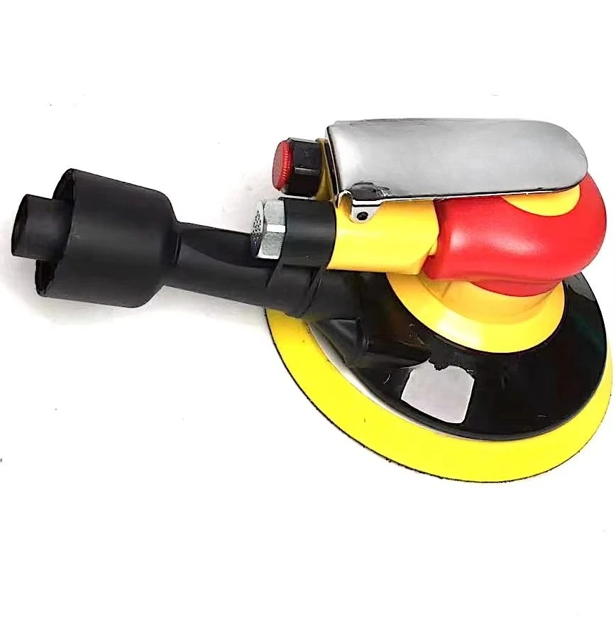 6 In. Professional Central-Vacuuming Random Orbital Sander for Superior Dust Management 3/32 In. orbit Delivers a Swirl-free Fin