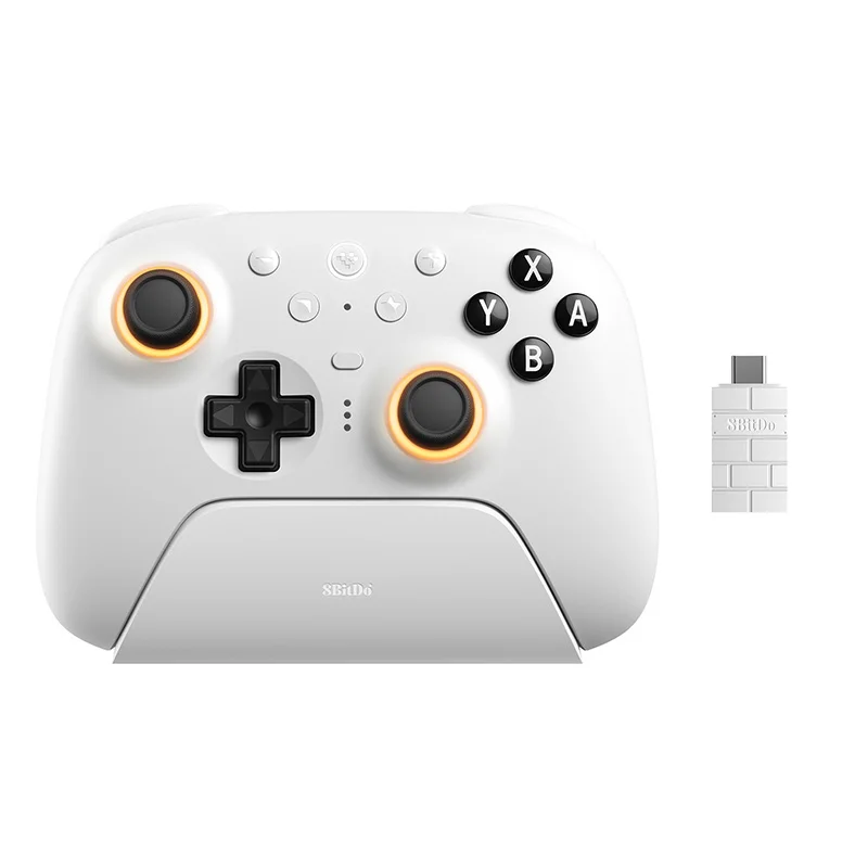 8BitDo Ultimate 2 Bluetooth Gaming Controller for Switch 2,1& Windows PC with TMR Joysticks, Switchable Triggers, Motion Control image 3