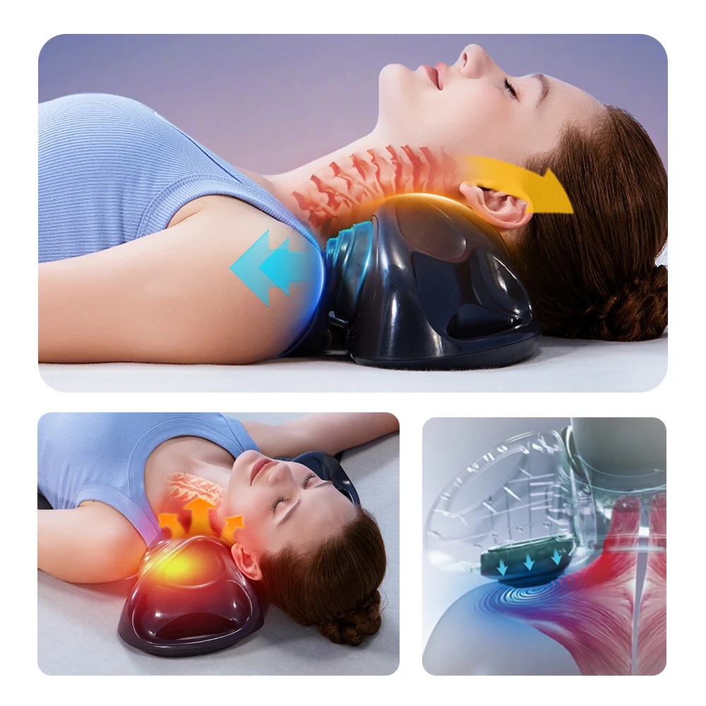 Smart Air Compression Massager with Two Auto Modes for Home Relaxing Neck and Shoulder Massager
