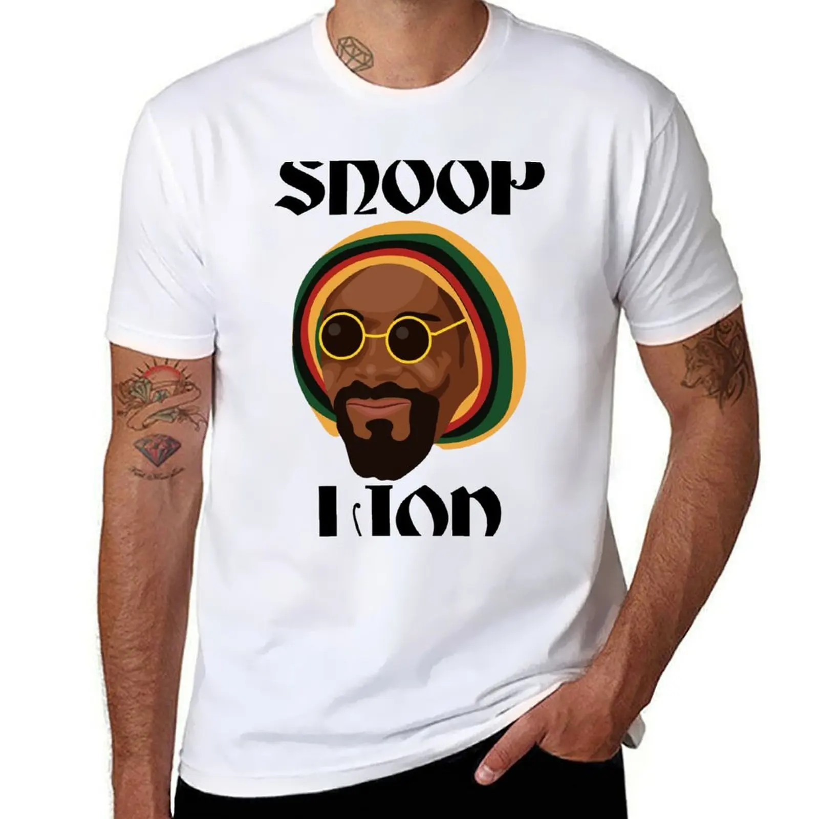 

Snoop Lion T-Shirt t shirt man designer t shirt for man 100 percent cotton T-Shirt