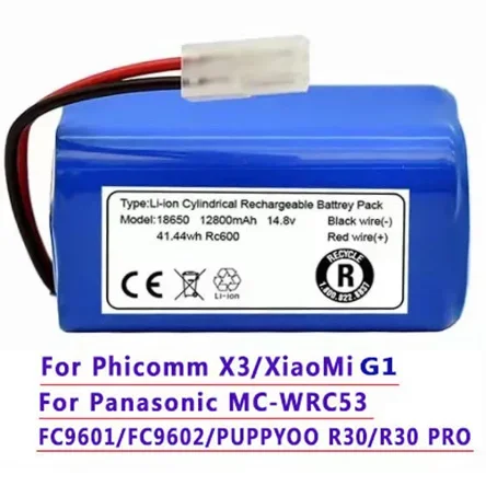 

100%New.Original.Vakuum-Batería Para XiaoMl G1, 14,8V6800mAh.MC-WRC53, FB X3, FC9601, FC9602