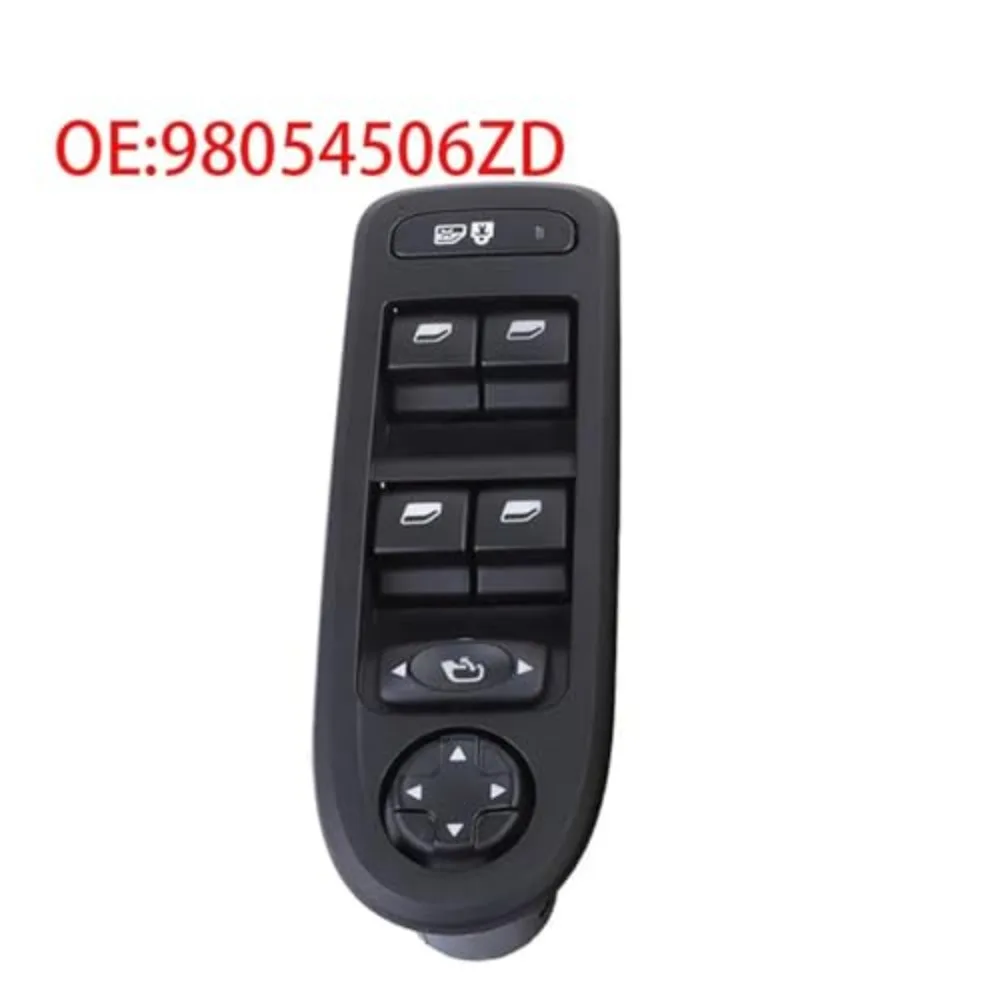98054506ZD لبيجو 408 508 سيتروين C5 جودة عالية جديد رافع زجاج السيارة مفتاح نافذة الطاقة 96655614ZD 96716511ZD