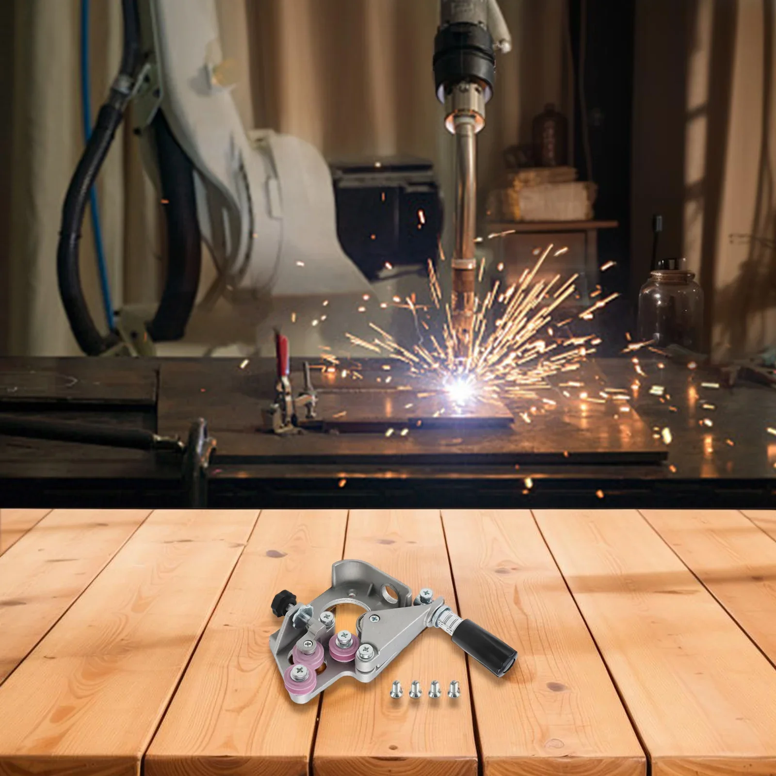 Replacement Part Aluminum Motor Plate Welding Equipment Upgrade Easy Installation Bracket Long-Lasting Performance