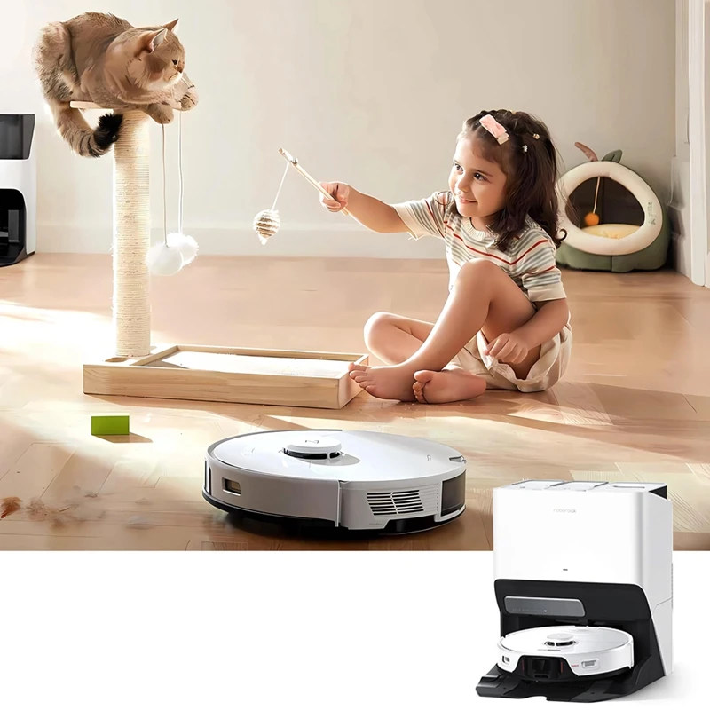 قطعة قماش ممسحة جانبية لمرشح Hepa لقطع غيار المكنسة الكهربائية Roborock S8 Pro Ultra