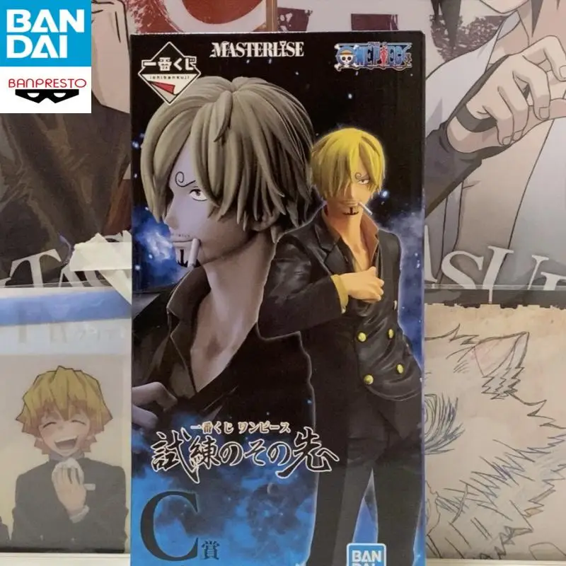 

Подлинная цельная фигурка BANDAI NAMCO Beyond the Realm of Trials Sanji из ПВХ, аниме-фигурка, новая и нераспечатанная игрушка-украшение для рабочего стола