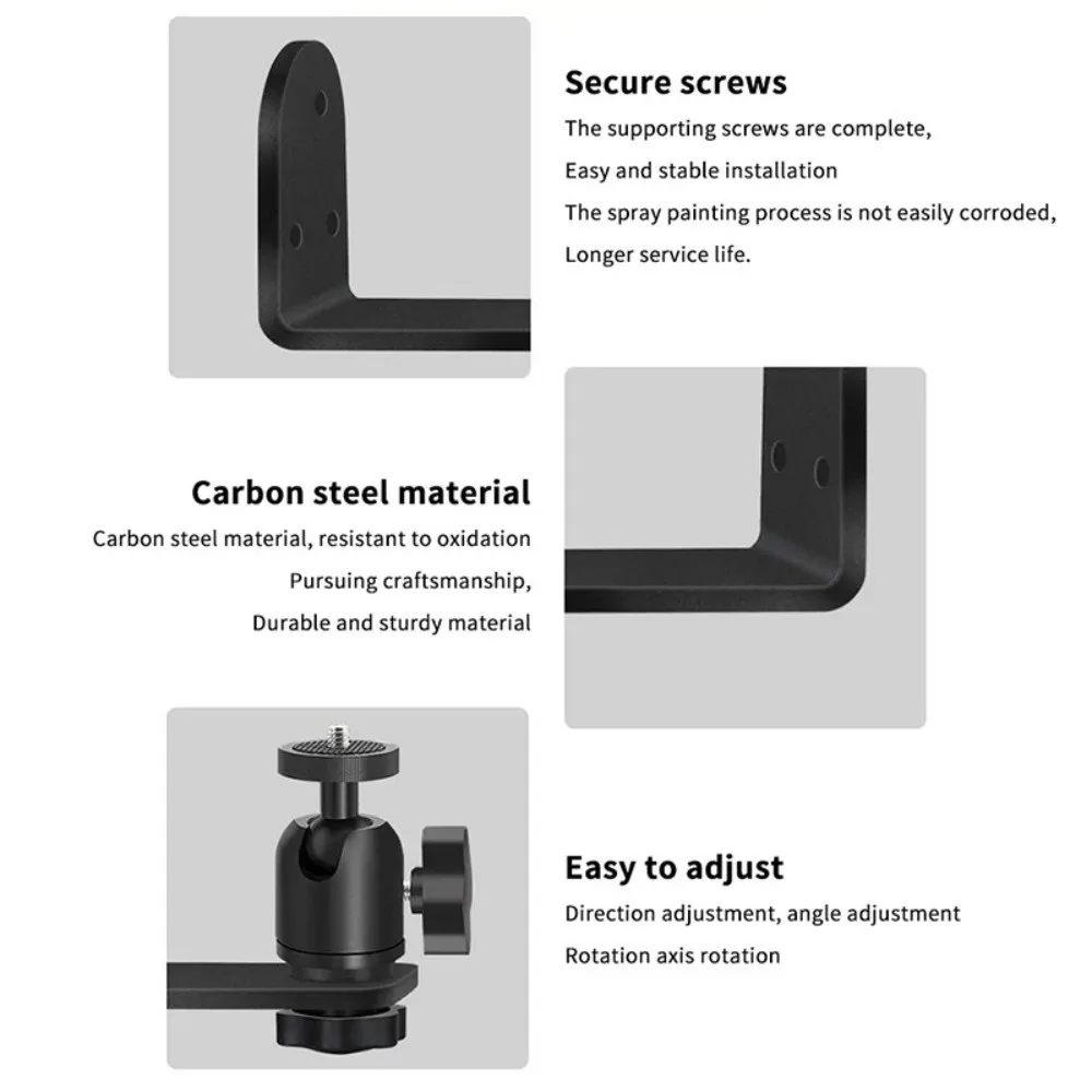 Nuevo Soporte giratorio para proyector 360, soporte para proyector ajustable multiángulo con tornillo de 1/4
