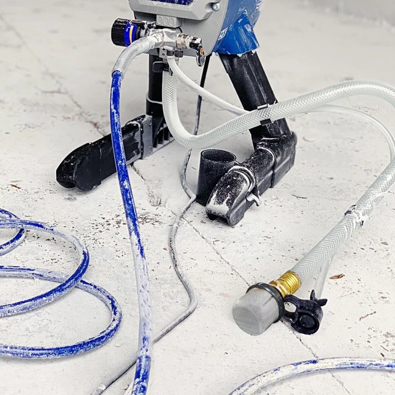 2PCS 288716 3/4 Replacement Inlet Strainer With 5PCS 288749 60Mesh SG2/SG3 Sprayer Filters For Airless Paint Sprayers