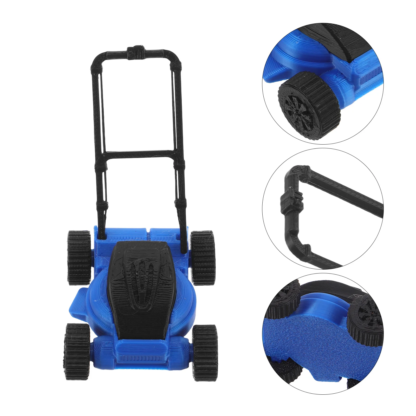 

Miniature Lawn Dollhouse Garden Accessories Realistic For Kids Playset Yard Realistic Garden Mower Tool Landscaping Decoration