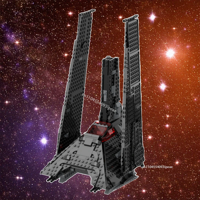 

НОВЫЙ 759 шт. Кренник, космическая война, военный MOC, космический корабль, боевая модель, пазлы на заказ, архитектура, сделай сам, сборная игрушка, подарок для ребенка