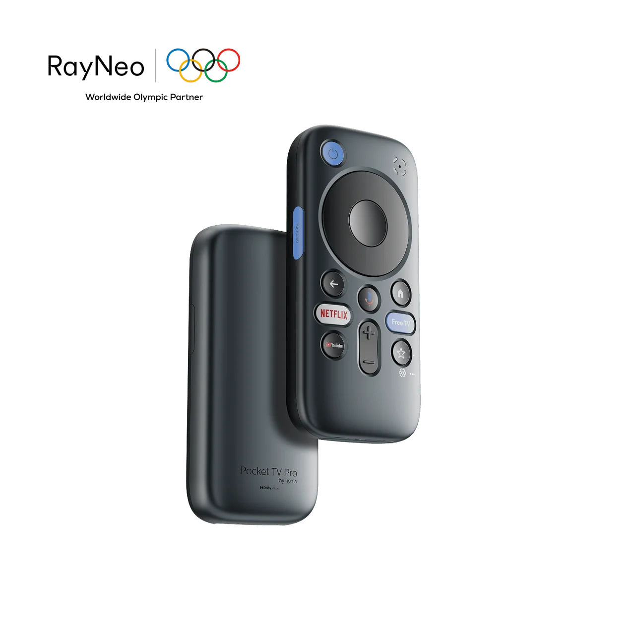 RayNeo Pocket TV Pro Streaming Media Box AR Glasses Control Base Stations 3GB+64GB for RayNeo AR Series Glasses Accessories New