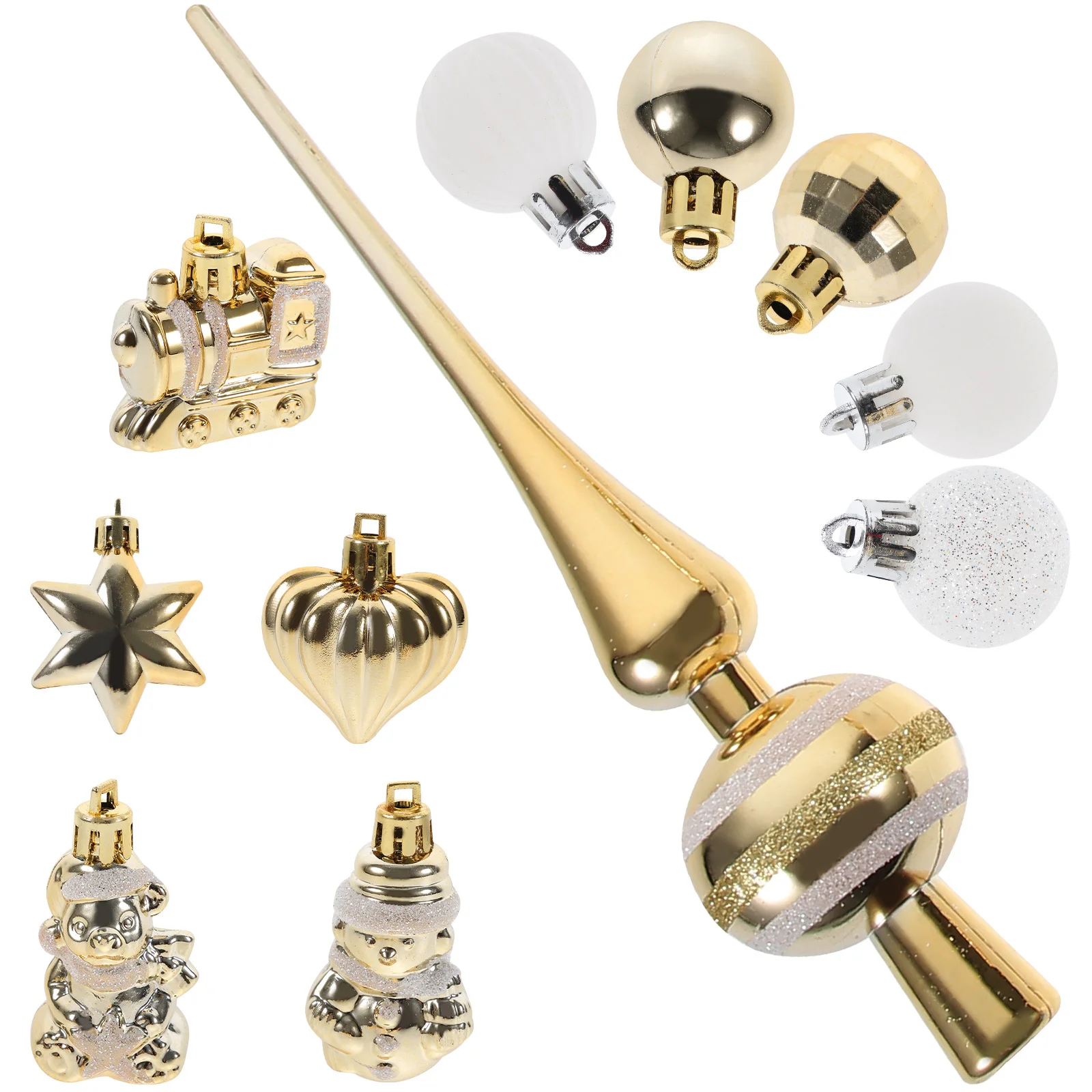 

1 Box Christmas Tree Ornaments Small Cartoon Hanging Decoration Xmas Tree Pendant Xmas Party Decor Hanging Decors