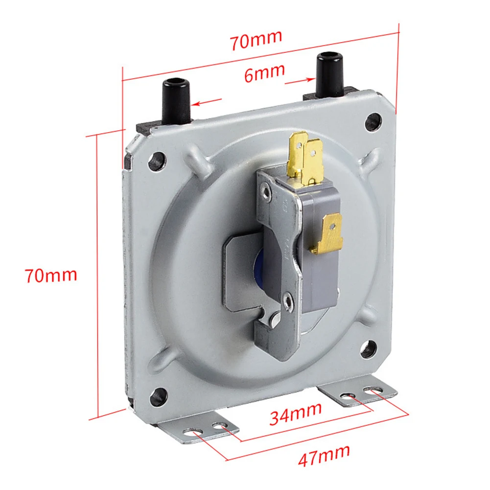 KFH-1 Gas Water Heater Air Pressure Switch Compatible with For Wall-Mounted Boilers Two Pin Three Pin Mounting Style