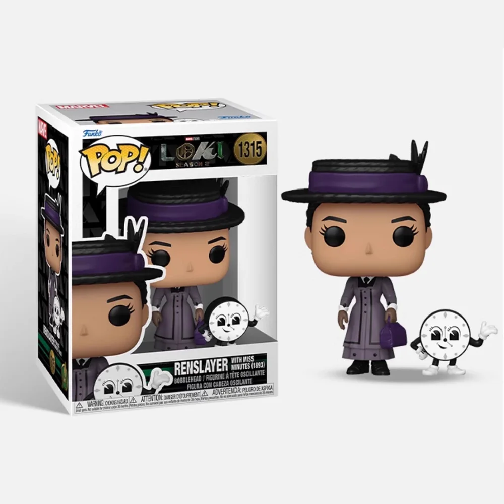 لوكي الموسم 2 عمل أرقام فانكو البوب سيلفي نموذج اللعب فيكتور في الوقت المناسب زخرفة Renslaver دمية تحصيل هدية تذكارية #5