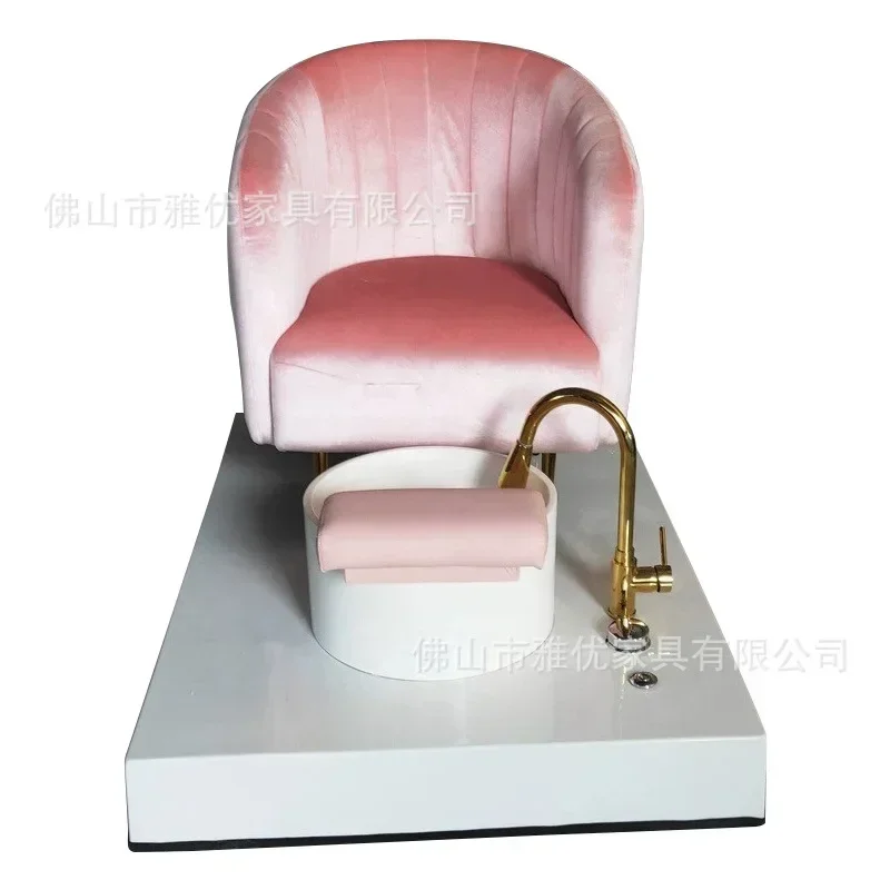 Pedicure Chair Internet Celebrity Manicure Sofa Multi-functional Foot Massage Chair Foreign Beauty Salon Massage Foot Bath Sofa