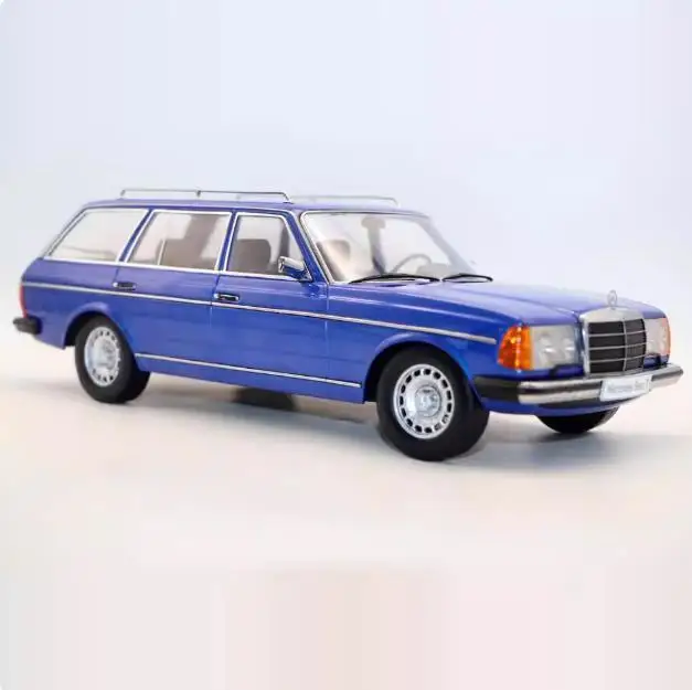 1/18 New Arrival Special Price Die-cast Metal German Luxury Classic W123 T-Model Estate Car Model Furniture Display Collection