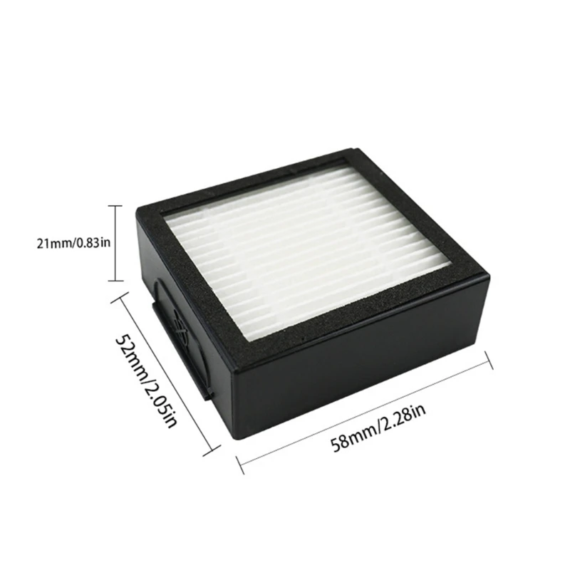 Paquet 6 filtres remplacement pour aspirateur, filtre remplacement en matériau ABS pour Combo J7, livraison directe