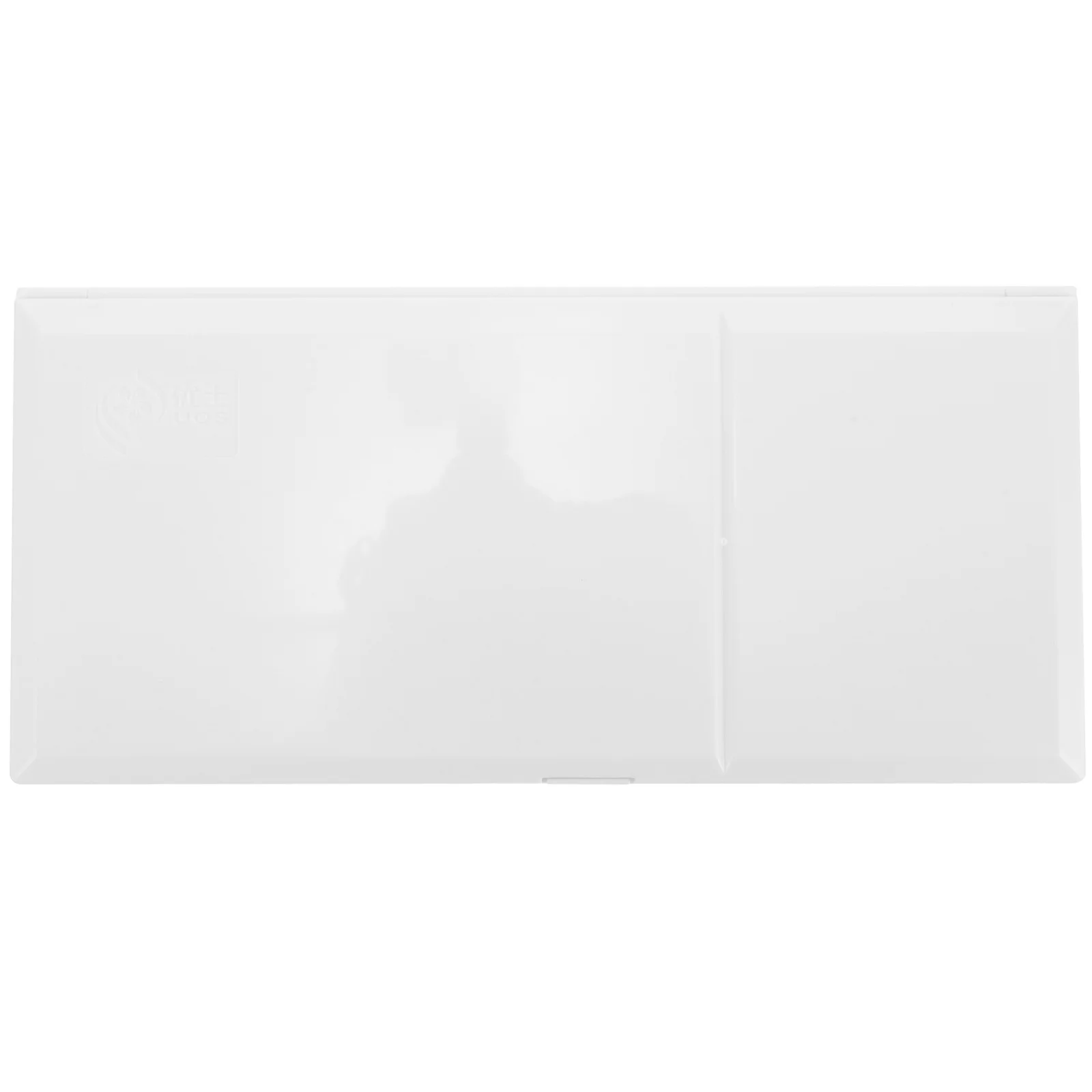 

Watercolor Pigment Box Portable Plastic Palette Compact Durable Color Mixing Tray Easy Clean Painting Case Paint Box