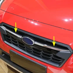 Chrome Air Inlet Grill Grille Trims Cover For Subaru Crosstrek XV 2018 2019 2020