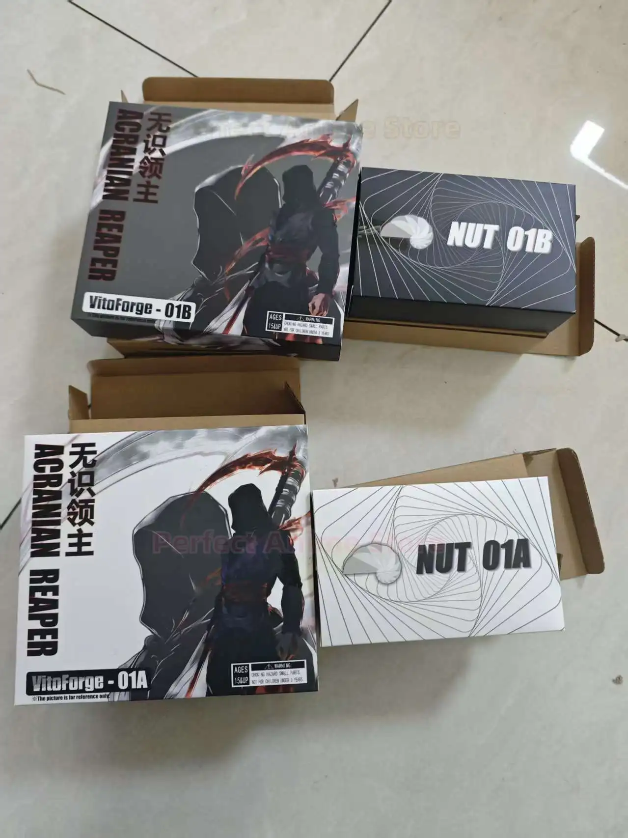 

In stock Dragon Ball Super Saiyan VitoForge VF Studio Unconscious Scythe Lord Black Goku Finished Action Doll Collection Gifts