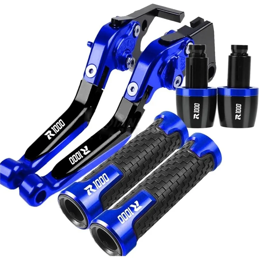 فرامل الدراجة النارية القابلة للتعديل وعتلات القابض لسوزوكي GSXR1000 GSXR1000 GSXR GSX R 1000 2007 2008 ينتهي مقود الدراجة مع