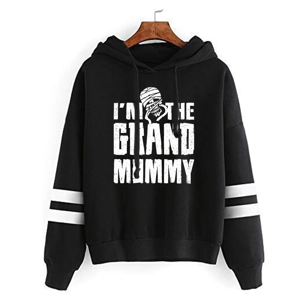 

Grandma Halloween Sweatshirt Funny Halloween Hoodies for Grandmothers Trick Women Clothing Casual Kawaii Clothes