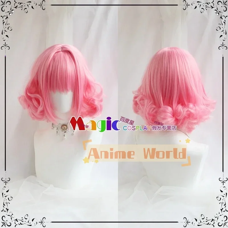 

Anime Tokyo Mew Mew Momomiya Ichigo Cosplay Wig Pink Cute Heat Resistant Synthetic Wigs Halloween