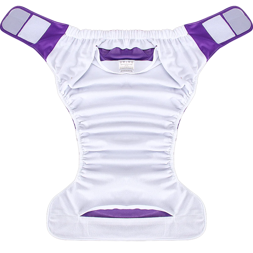 حفاضات قماشية قابلة للغسل مقاس الكبار قابلة للتعديل لكبار السن وقابلة لإعادة الاستخدام، ملابس داخلية سلس البول، نسيج مقاوم للماء قابل للتنفس وغير خانق