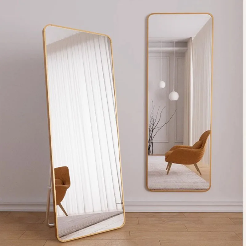 Irregular Makeup Mirror Living Room Women Bathroom Bedroom Mirror Shower House Vanity Espelho Grande Para Quarto Bedroom Decor