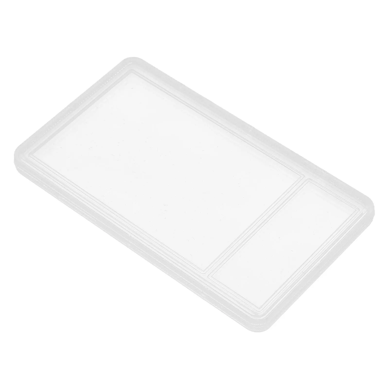 

Stamp Storage Box Clear Silver Case Coin Collection Holder Waterproof Material Large Capacity Jewlery Display Binder