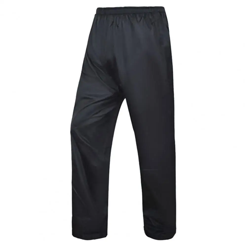 Pantalones de lluvia universales para ciclismo, impermeables, resistentes a salpicaduras, cómodos, para pesca, escalada, hombre y mujer