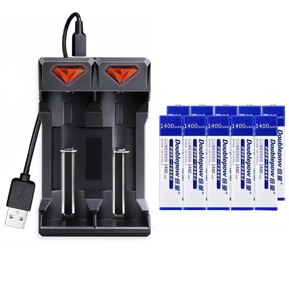 1.2V Rechargeable Battery 1400mAh 7/5F6C NH-14WM Ni-MH Battery MD CD Machine Rechargeable Chewing Gum Battery