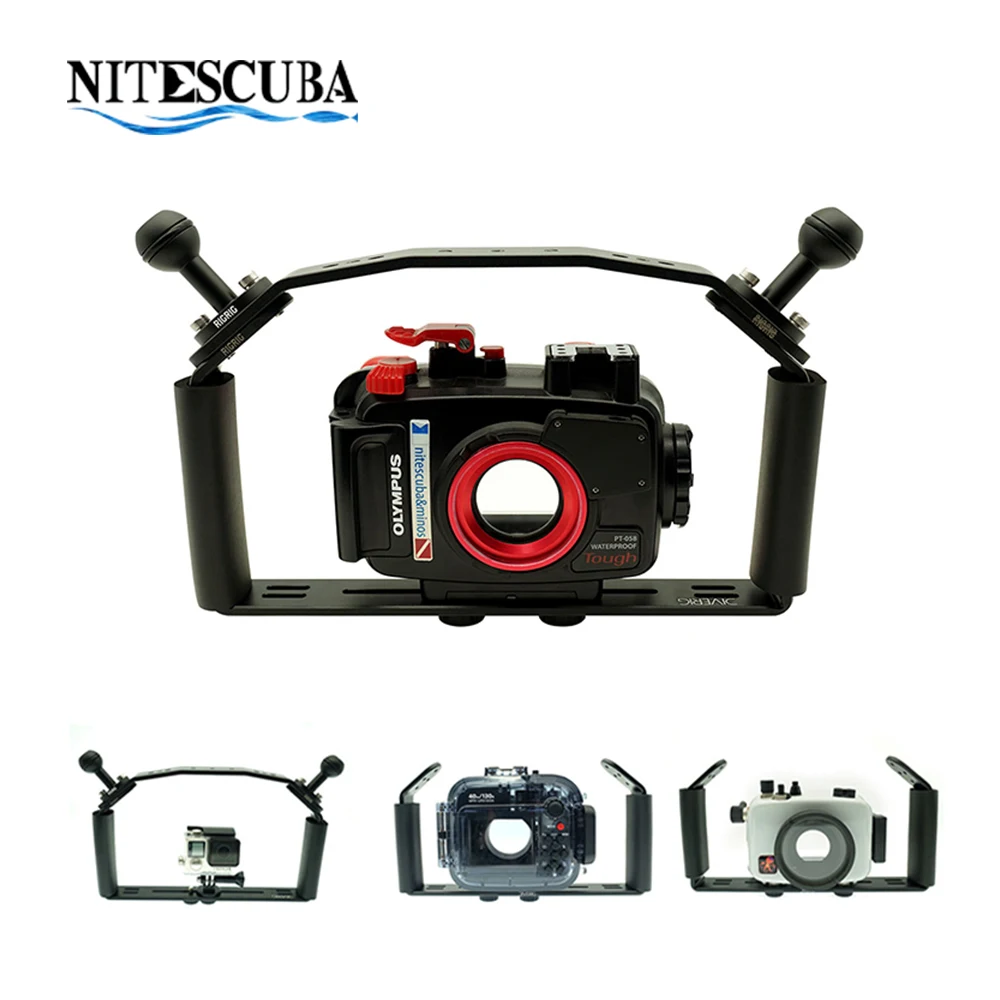 Nitescuba NS050 scuba diving camera case tray stabilizer mounting bracket suitable for Sony Gopro sports camera  smartphone