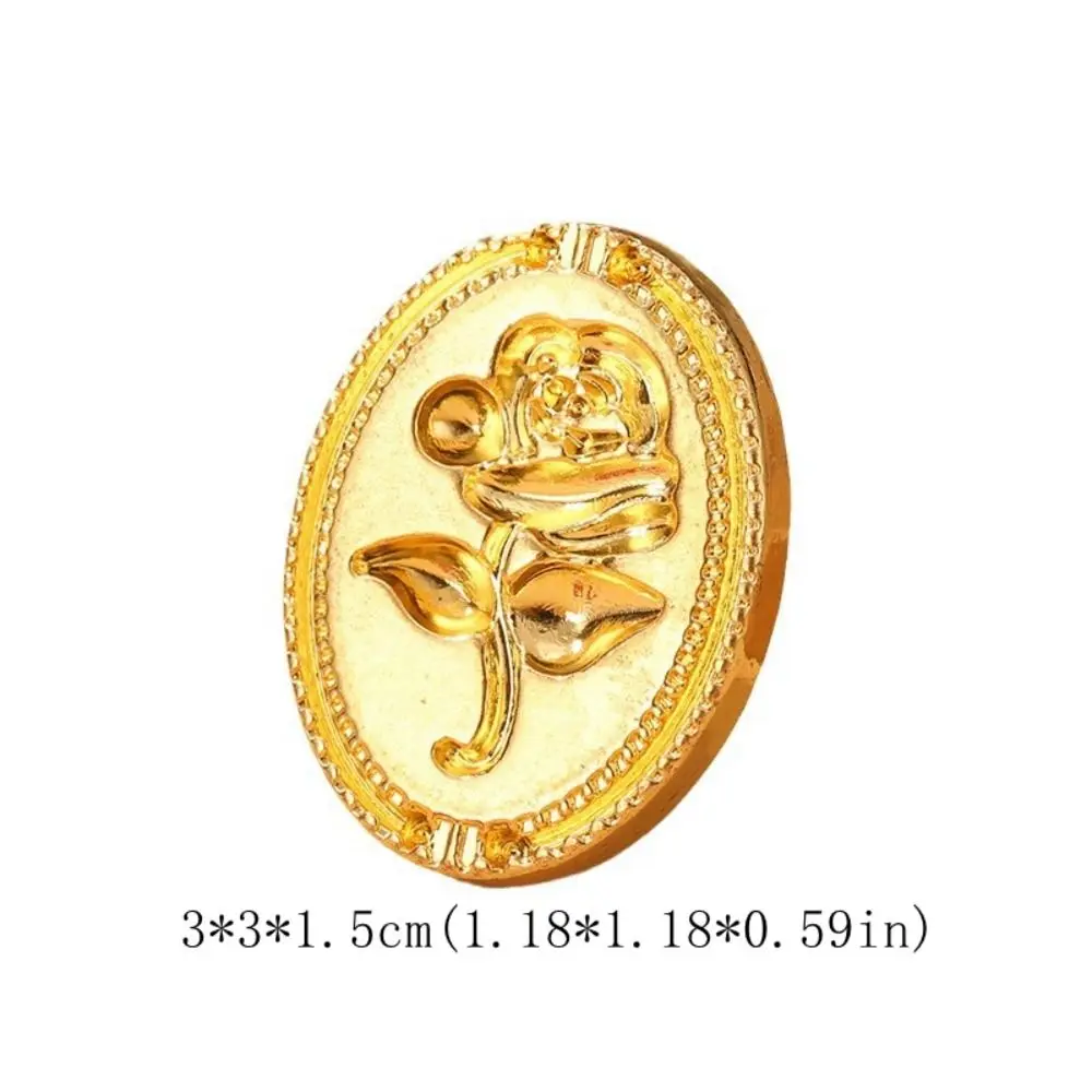 DIY Tool Rose Sealing Wax Seals Head Snowflake European-style Retro Sealing Wax Stamp Head Flowers Mini