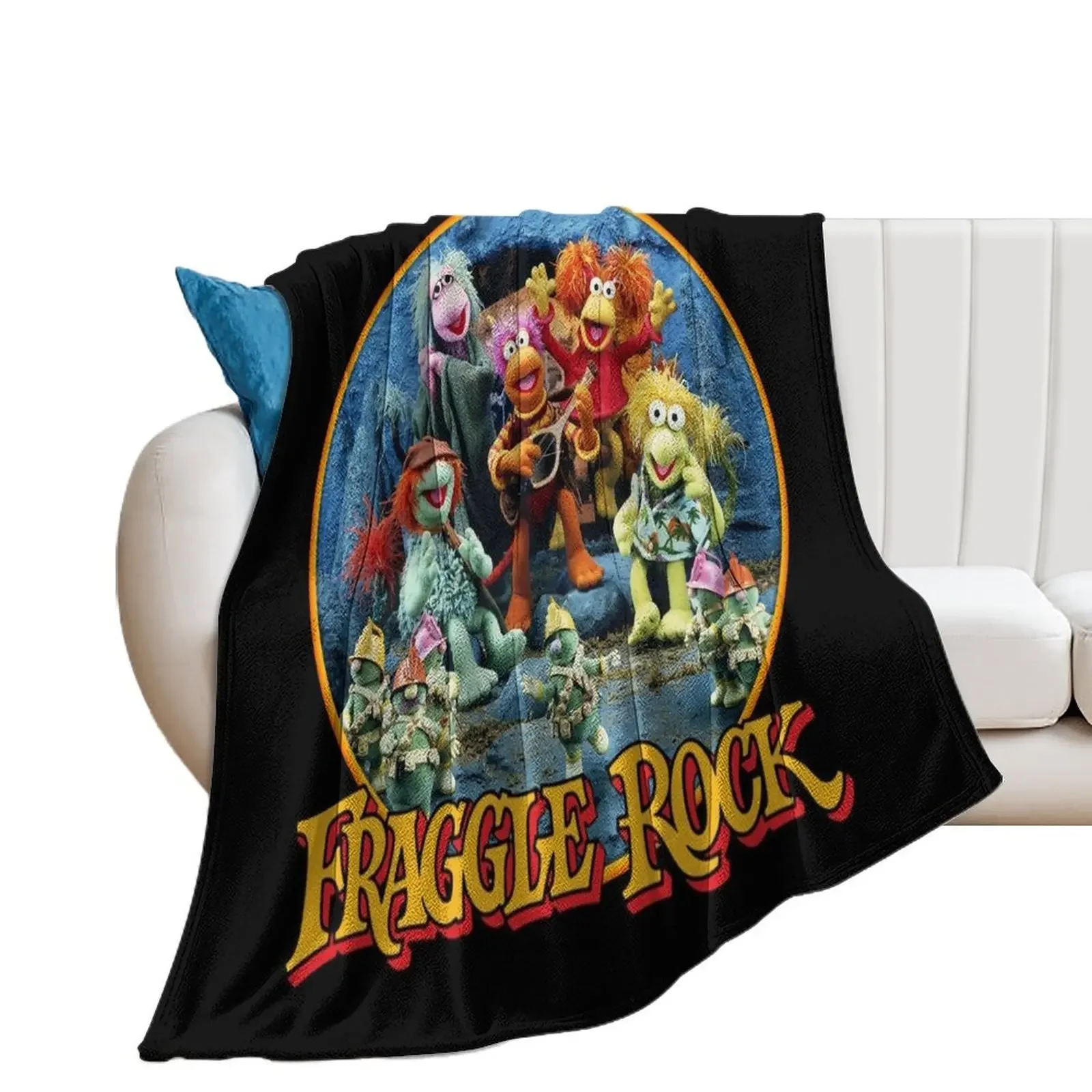 

Fraggle Rock Throw Blanket warm winter Hair Thin Large Blankets