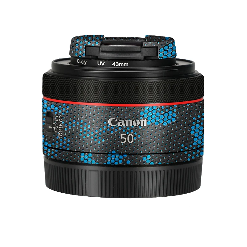 For Canon RF 50mm F1.8 STM Lens Sticker Protective Skin Decal Vinyl Wrap Film Anti-Scratch Protector Coat F1.8/50 STM RF50mm