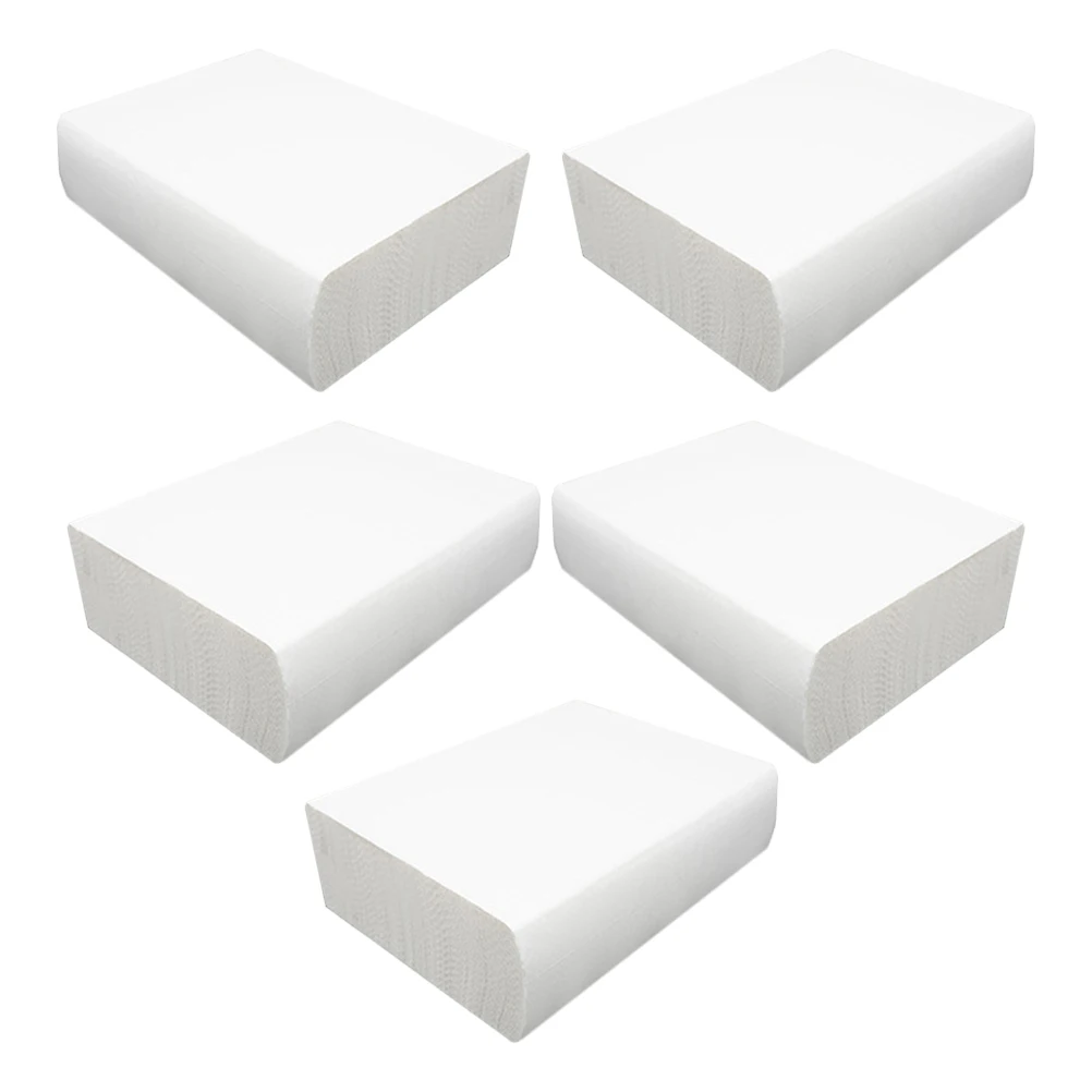 5pcs Thickened Hand Paper Towels Multi-function Bathroom Napkins White Water Absorbent Kitchen Dispenser Refill