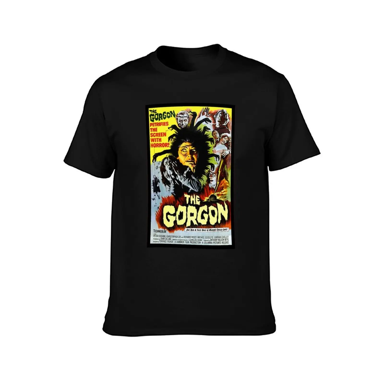 THE GORGON T-Shirt graphic shirts blue archive plus size men clothing