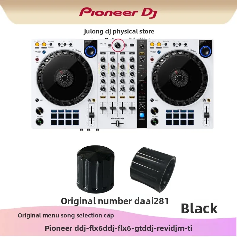 Pioneer original accessories ddj400 rb sb sb2 sb3 flx6 rev1 controller menu song selection cap s1 daa1281