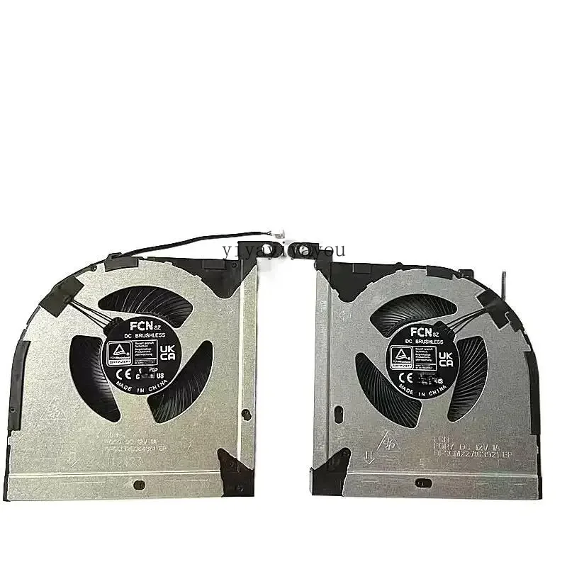 New CPU GPU Cooling Fan DC12V For Legion Slim 5 16IRH8 82YA Slim 5 16APH8 Laptop