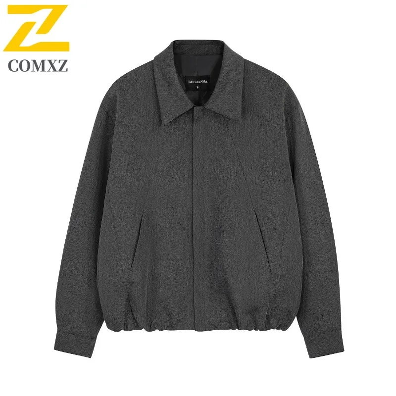

COMXZ Мужская куртка Chaqueta 2025 Gorpcore Style для кемпинга и путешествий, новая байкерская куртка для шоссейного велоспорта, уличное острое легкое пальто