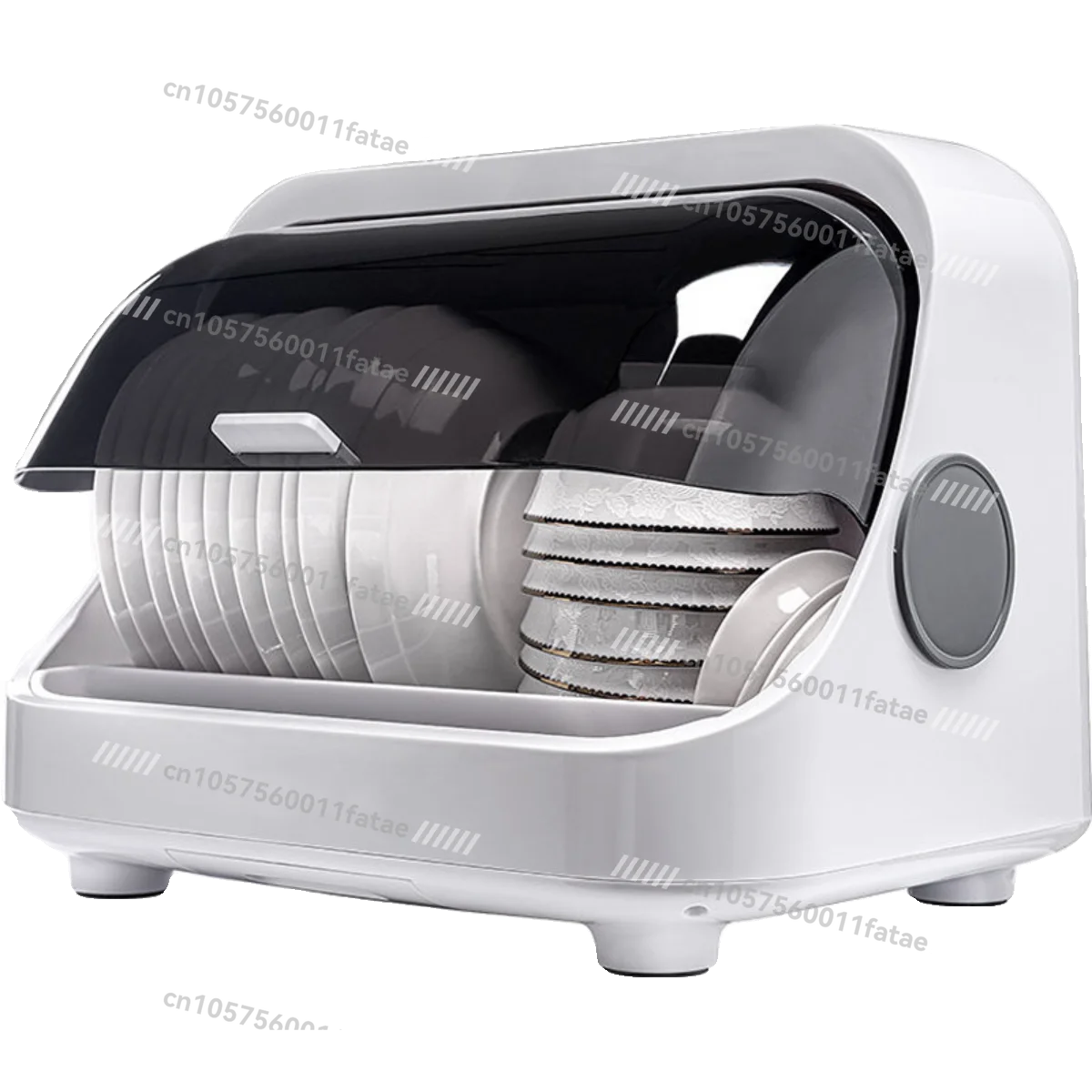 kitchen-household-disinfection-cabinet-small-desktop-uv-tableware-drain-storage-box-tableware-bowl-rack-shelf-mini