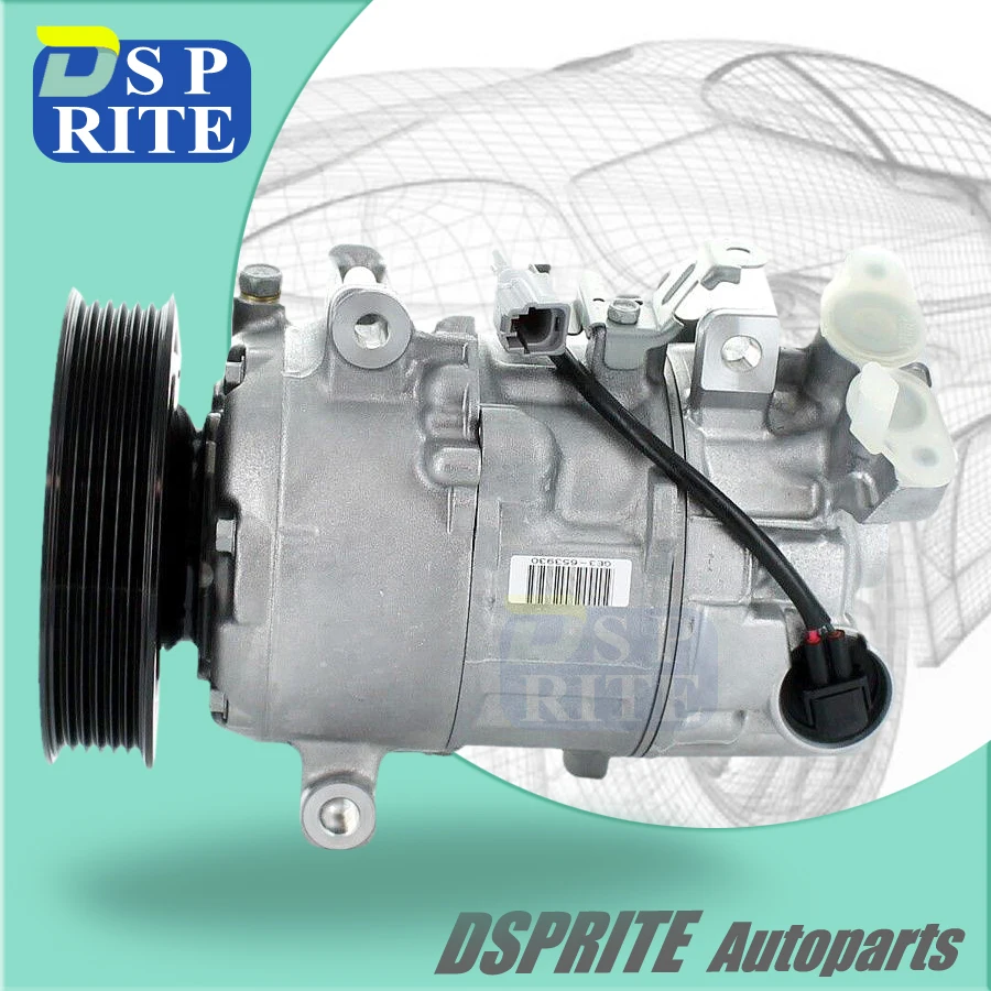 6SEL14C Auto Air AC Compressor 4471500023  For Renault Megane III / SCENIC III 8200939386 4471500020 8FK351123551 4471500029