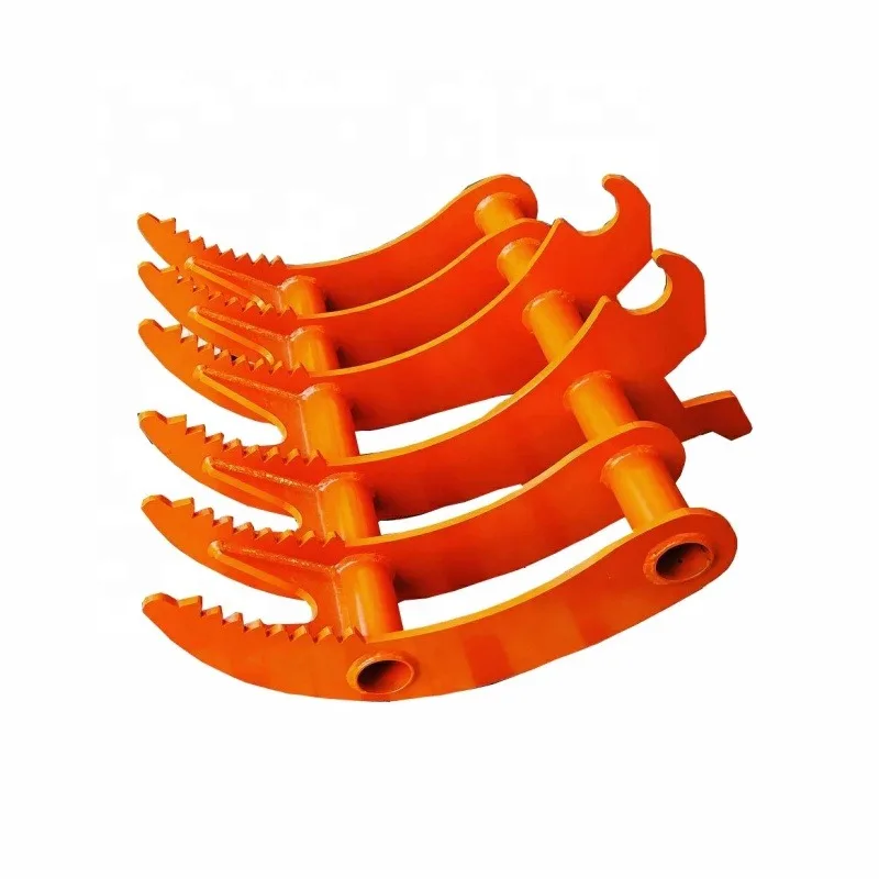 Mini Excavator Accessories Rock Stick Rake, Root Rake For Sale