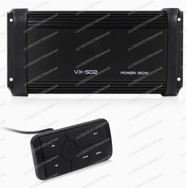 

Audio Systems Marine 500 Watt 4 Channel Amplifier 6.5 Inch Speaker System, Bluetooth Remote for boat car ATV